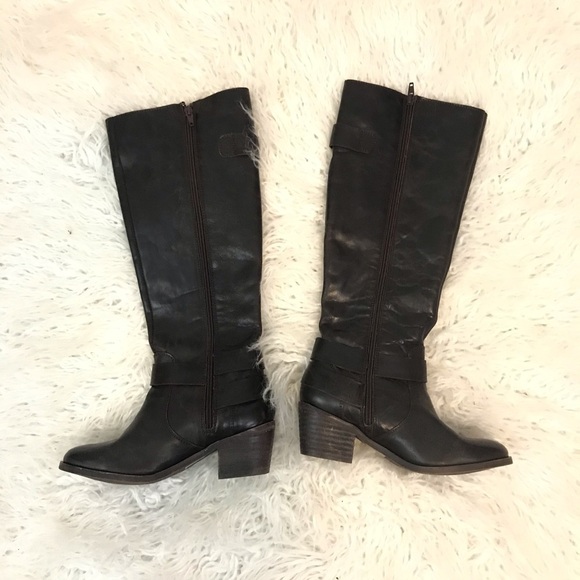NWOB Treasure & Bond Brown Knee High Boots Size 6 - Picture 4 of 6